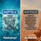 Signmission Posted Private Property No Trespassing OSHA Notice Sign, Plastic, 7in W x 10in L, 2PK OS-2PACK-NS-P-710-V-17731 - alternate 4